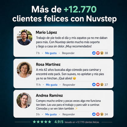 Plantillas de Alivio Nuvsteps™